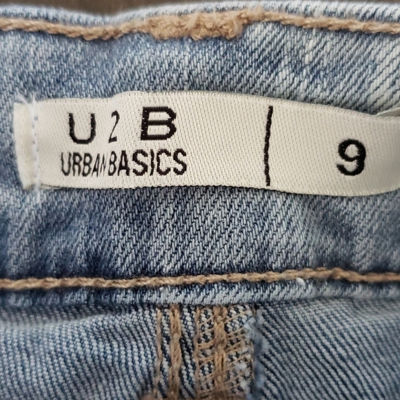 ⭐3/$25⭐ Urban Basics Distressed Cuffed Jean Shorts - Picture 9 of 10